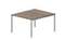 Составной стол Strike на 2 рабочих места 1180х1366х750мм (меламиновые аутлеты)