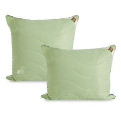 Подушка бамбуковая Коллекция  Тропикана зеленая