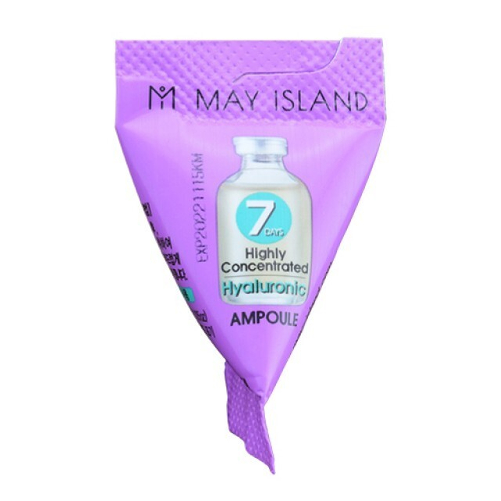 Увлажняющая ампульная сыворотка с гиалуроновой кислотой May Island 7 Days Highly Concentrated Hyaluronic Ampoule 3гр