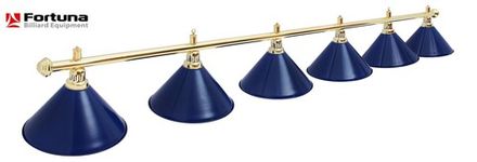 Светильник Fortuna Prestige Golden Blue 6 плафонов