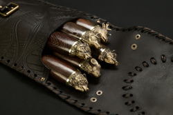 Набор шампуров в чехле "Кочевник №10 Звери большие"