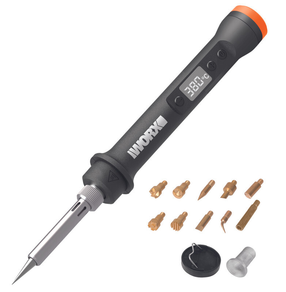 Выжигатель-паяльник аккумуляторный WORX WX744.9