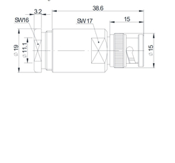DT-XL-LMR400-TNC-BNC-3m