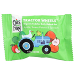 Once Upon A Farm, Tactor Circle™, органические запеченные батончики для малышей, яблоко, батат и шпинат, 10 батончиков по 19 г (0,67 унции)