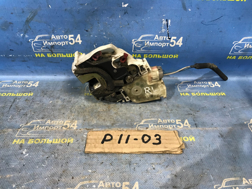 Замок двери задней левой NISSAN PRIMERA 1999