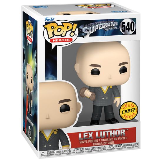 Фигурка Funko POP! Heroes DC Superman (1978) Lex Luthor w/Chase (540) 80765 / Фигурка Фанко ПОП! по мотивам фильма 1978 года "Супермен", Лекс Лютор (Чейз)