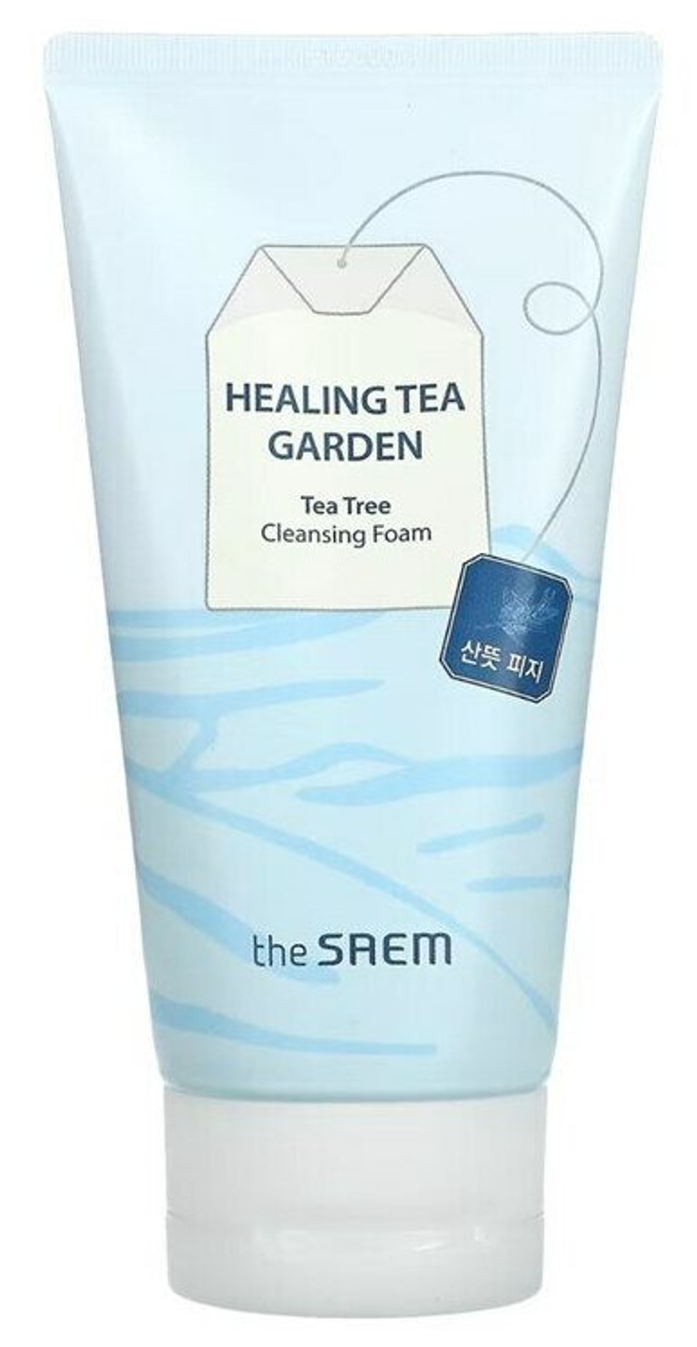 Пенка для умывания с экстрактом чайного дерева The Saem Healing Tea Garden Tea Tree Cleansing Foam (150мл.)