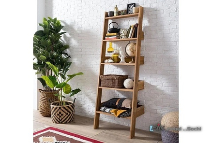 арт. 5033 ДУБ Стеллаж "Ирвинг" ШхВхГ: 640х1800х400