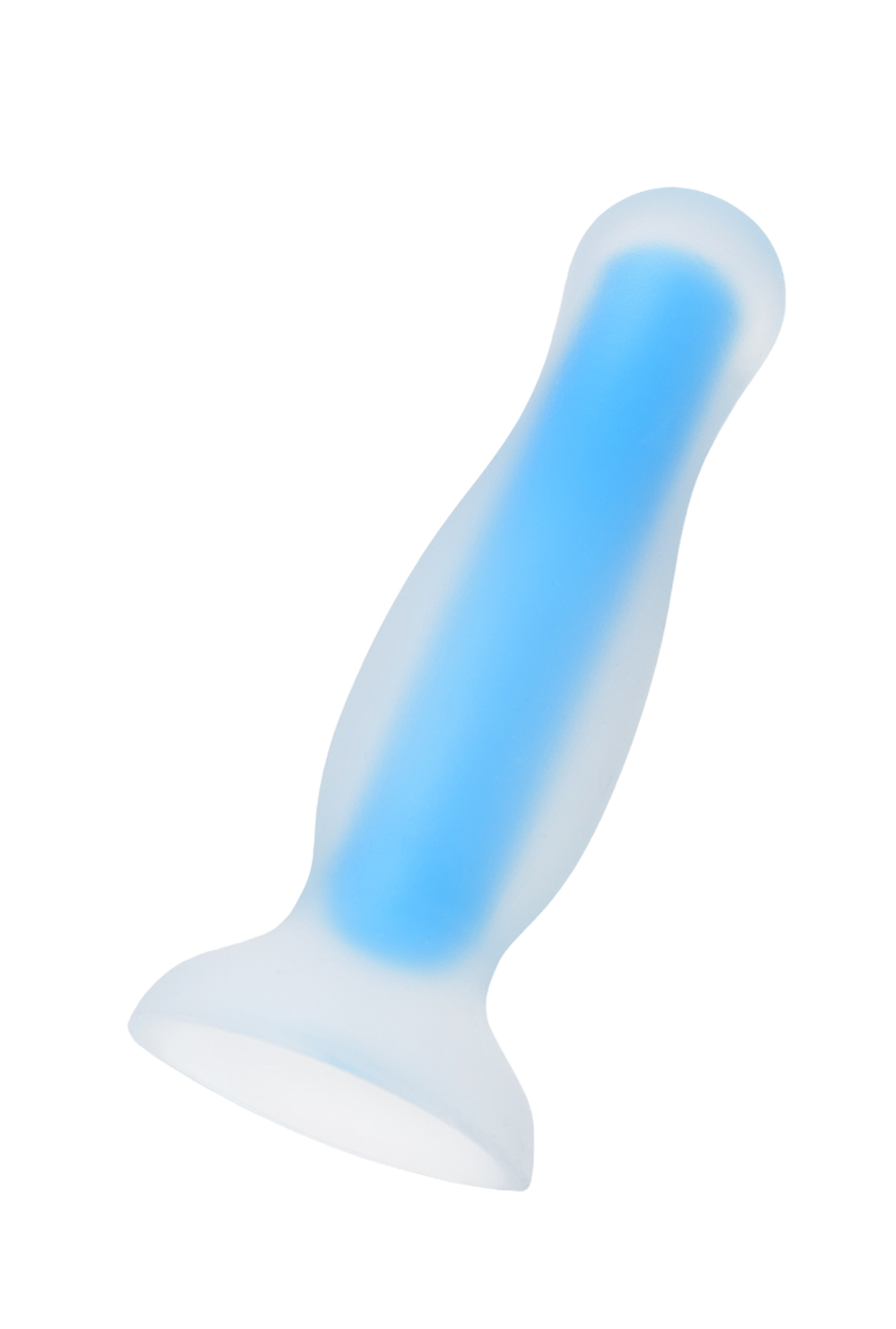 Анальная втулка, светящаяся в темноте, Beyond by Toyfa Victor Glow, силикон, синий, 10 см