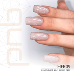 База без содержания HEMA PNB HFB09 УФ/ЛЕД/ Hard Hema Free Base PNB HFB09, 8 ml UV/LED