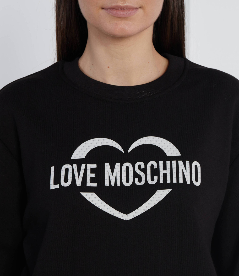 Худи Love Moschino - черный(W6306 55 M4055)