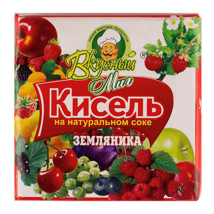 Кисель Вкусный Миг Земляника 180 гр