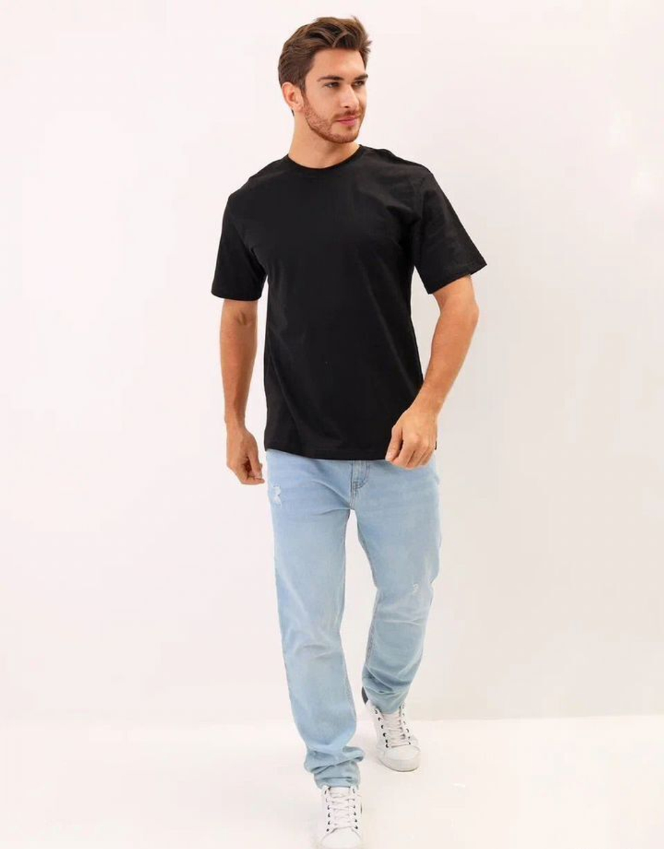 Футболка базовая (черный) 270 гр