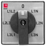 Переключатель кулачковый ПК-1-64 10А для вольтметра IP20 EKF pk-1-64-10
