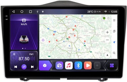 Магнитола для Lada Granta 2018+ - Carmedia OL-9063 QLed+2K, Android 12, ТОП процессор, CarPlay, SIM-слот
