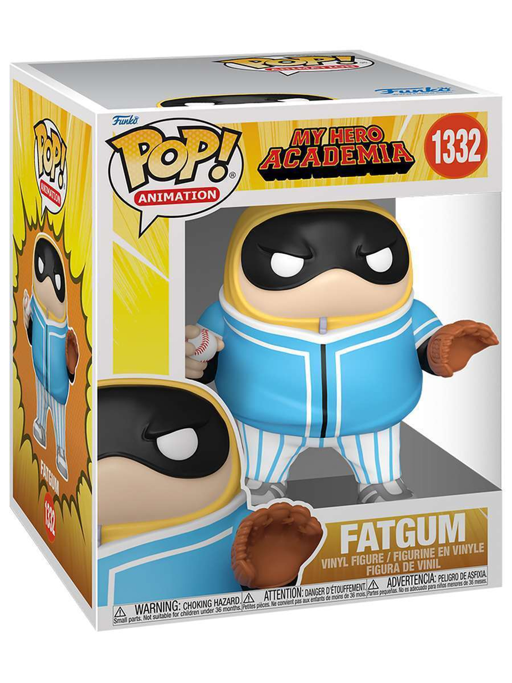 Фигурка Funko POP! Animation My Hero Academia HLB Fatgum (baseball) 6" (1332) 70617