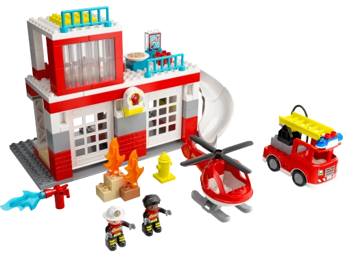 Конструктор LEGO Duplo 10970 Пожарная станция и вертолет