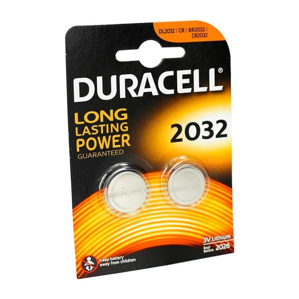 Батарейки DURACELL CR2032 3V PAK 2шт