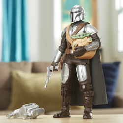 Hasbro Star Wars Galactic Action - интерактивные фигурки Мандалориана и Грогу F5194 / артикул   F5194  / GTIN 5010993959808