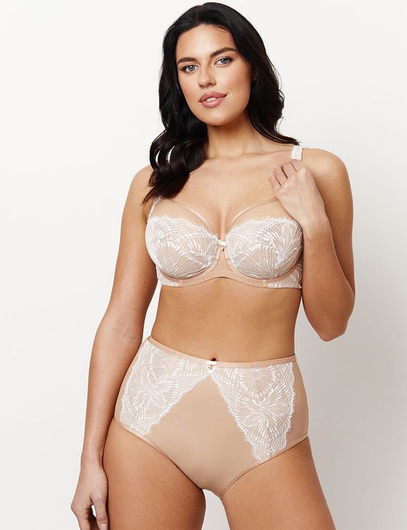 Бюстгальтер Subtille Delia Soft Full Cup (бежевый/белый)