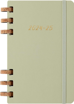 Еженедельник Moleskine ACADEMIC SPIRAL (DHSPK5212AMWH3) Large 150х210мм 200стр кремовые страницы спираль киви