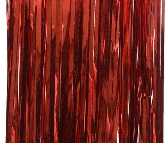 Украшение Струи Дождя 90*200 см, красный, Kaemingk (435511)