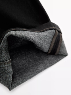 Massimo Dutti Зауженные джинсы, черный