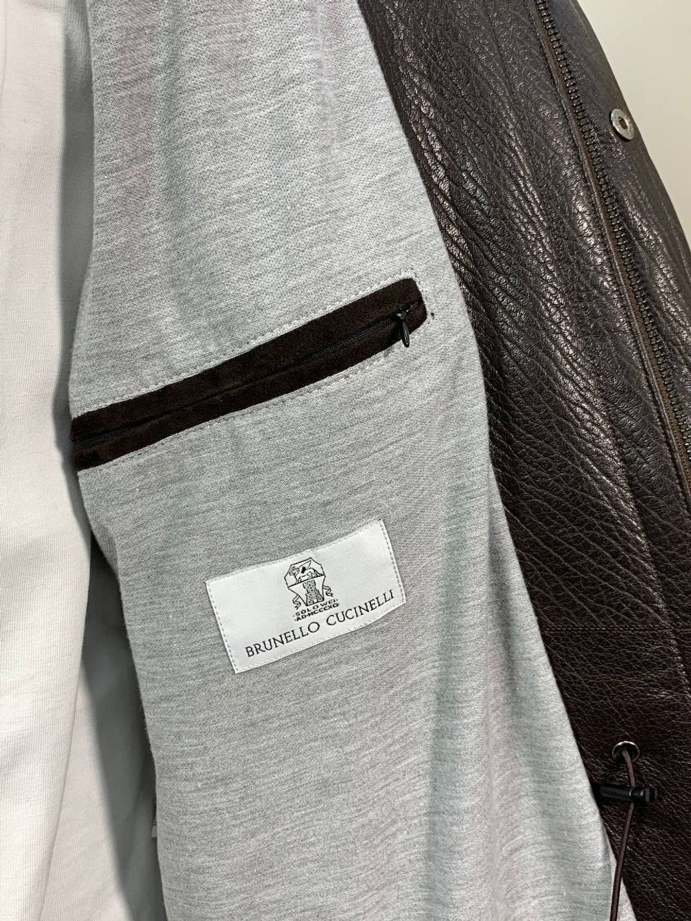 Замшевая куртка Brunello Cucinelli