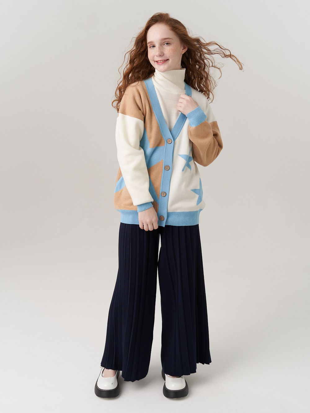 AT969 Кардиган для девочек сахара