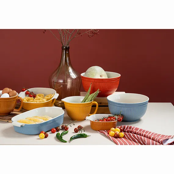 Миска soft ripples, 3,9 л, карамельная