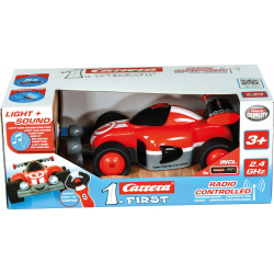 Carrera 1st First RC - красный гоночный автомобиль с дистанционным управлением 1:20 181073P / артикул   181073P  / GTIN 9003150140702