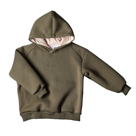 Худи с начёсом в стиле oversize Хвоя