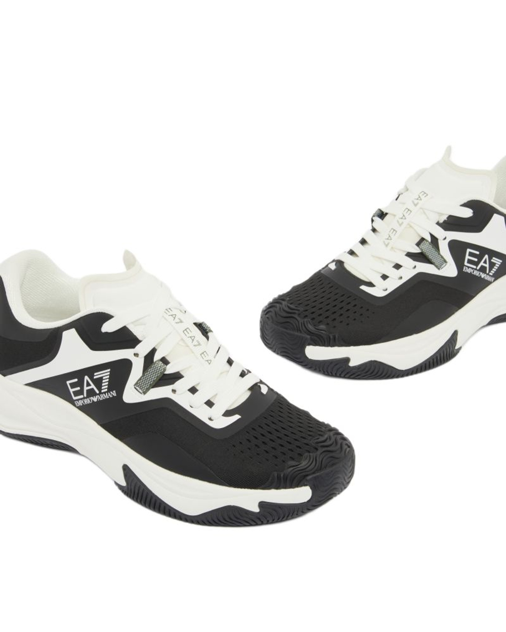 Теннисные кроссовки EA7 Unisex Sneaker - black/white/laurel wreath