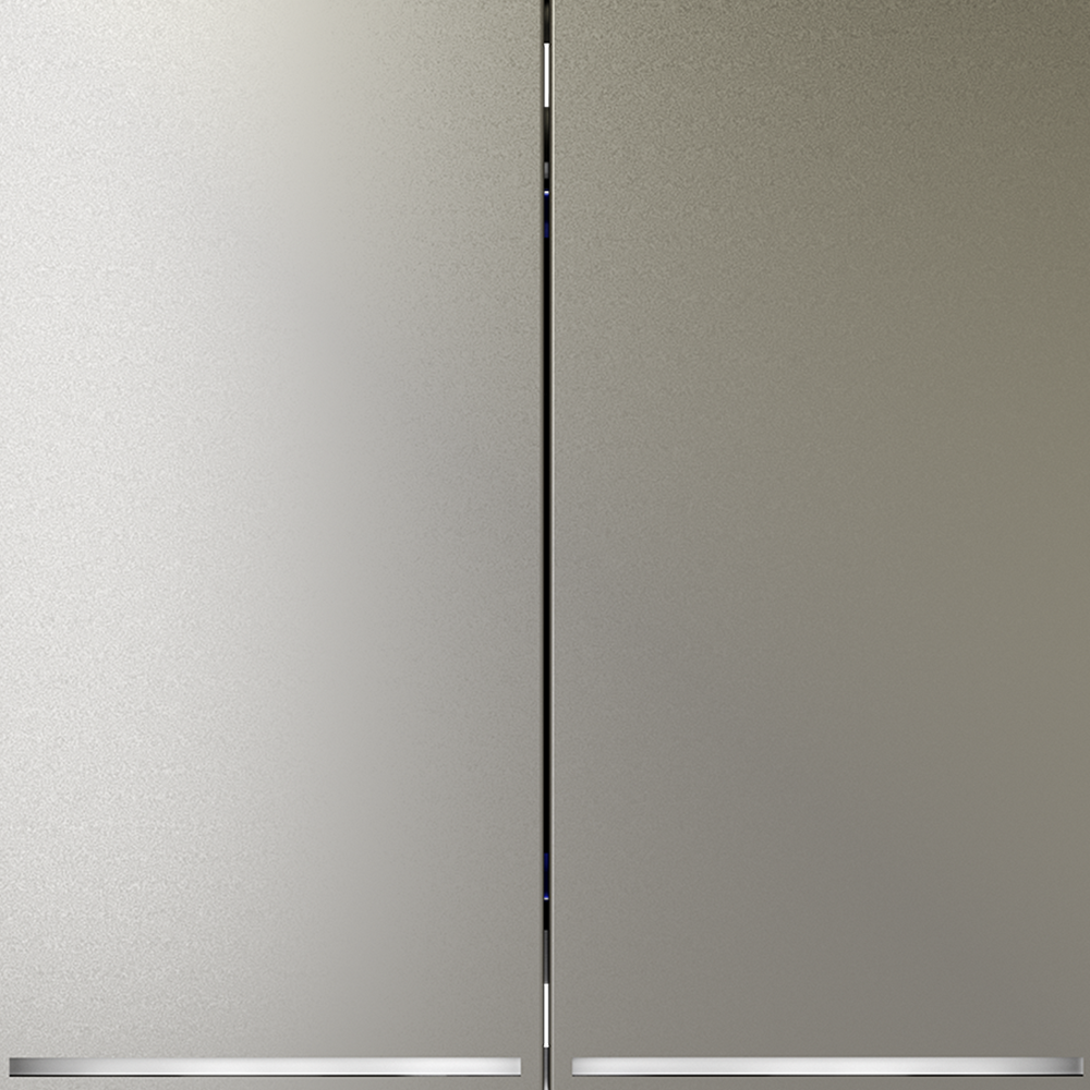 Выключатель встраиваемый VOLTUM S70 двухклавишный с подсветкой 10А, (шелк)