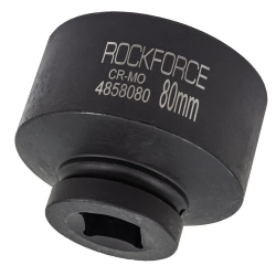 Головка ударная 1'', 80мм (6гр.) RockForce RF-4858080
