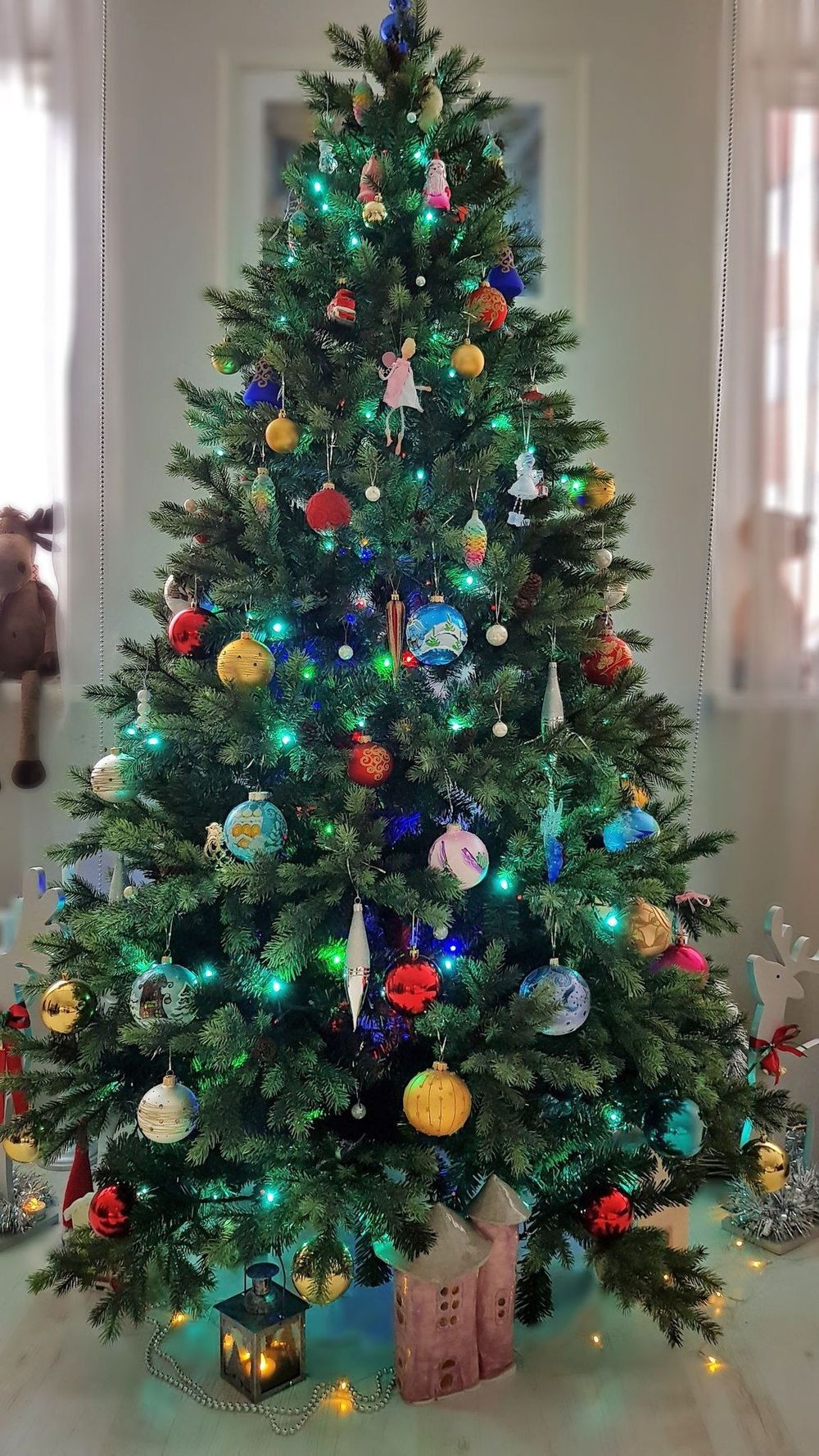 Искусственная елка «Грацио» (Литая+пвх) 240 см / 2.4 м