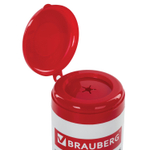 Салфетки для экранов всех типов и пластика BRAUBERG с ароматом АБРИКОС туба 100 шт. влажные (5 штук в упаковке)