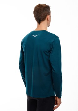 ЛОНГСЛИВ УТЕПЛЕННЫЙ МУЖСКОЙ WARM LONG SLEEVES TEE | TEAL