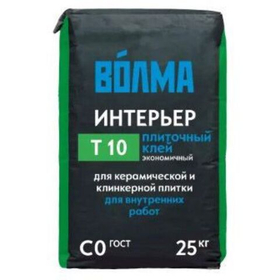 Клей для плитки Волма Интерьер 25 кг