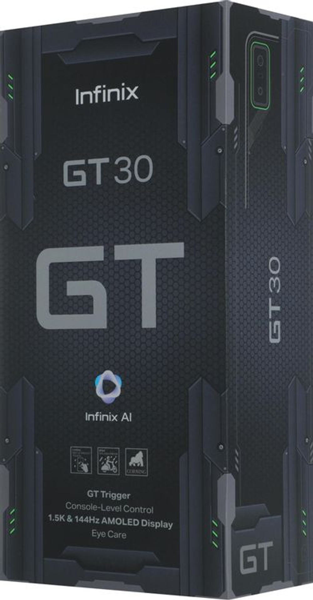 6.78" Смартфон INFINIX GT 30 8/256Gb,  X6876,  NFC,  AMOLED,  144Гц,  5500мAч,  синий
