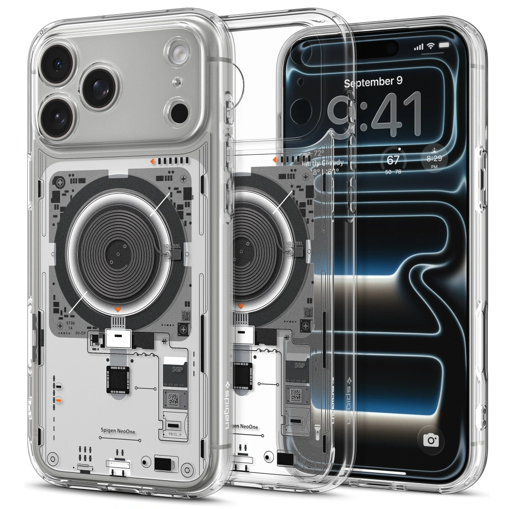 Чехол Spigen Ultra Hybrid Magsafe для iPhone 17 Pro нео