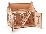 Деревянный конструктор, кукольный домик Wood Trick Деревенский домик