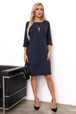 Платье Эстель (синий/полоска) Р11-1185 Nikol (Акция)