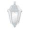 Уличный настенный светильник Ideal Lux Anna AP1 Small Bianco 120430