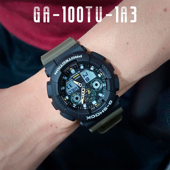 Наручные часы Casio GA-100TU-1A3