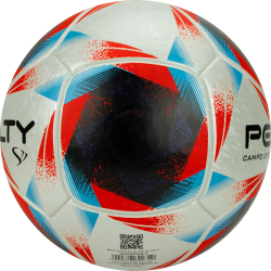 Мяч футбольный PENALTY BOLA CAMPO S11 R1 XXIII, 5416341610-U, р. 5, серебристо-красно-синий