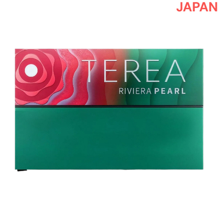 Стики Terea Riviera pearl - табак с капсулой со вкусом малины, розы и ментола (Япония) (блок - 10 пачек)