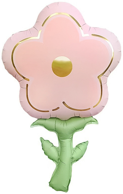 Шар Цветок Розовый (33''/84 см)