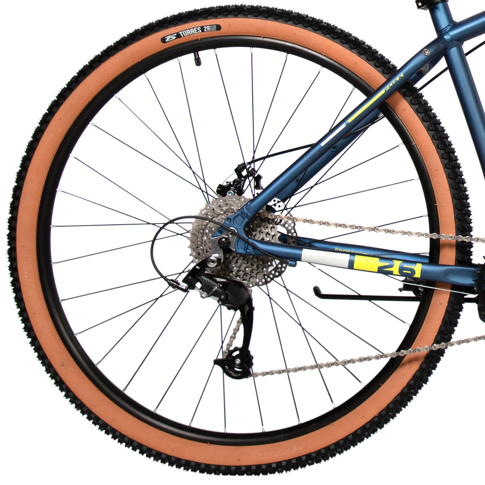 Велосипед 26" FOXX  MERIDIAN р.14" алюминий, синий