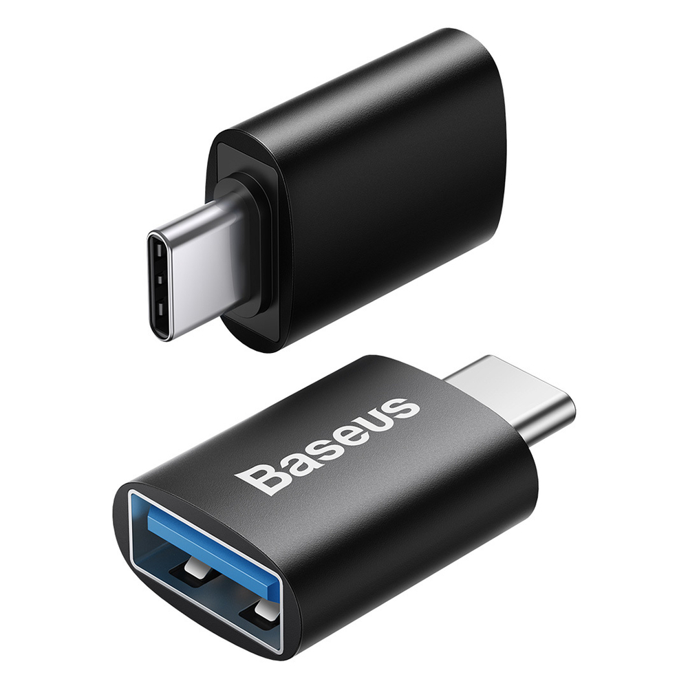 Адаптер Baseus Ingenuity Series Mini OTG Adaptor Type-C to USB-A 3.1 - Black